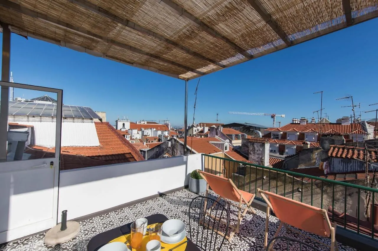 Lovelystay - Bairro Alto Terrace Wonder Lisbon Apartment