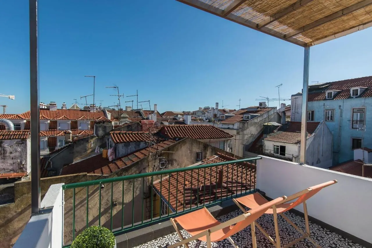 Lovelystay - Bairro Alto Terrace Wonder Lisbon