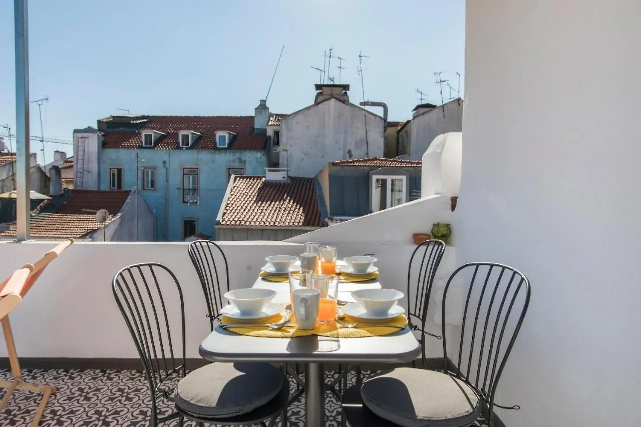 Lovelystay - Bairro Alto Terrace Wonder Lisbon Apartment